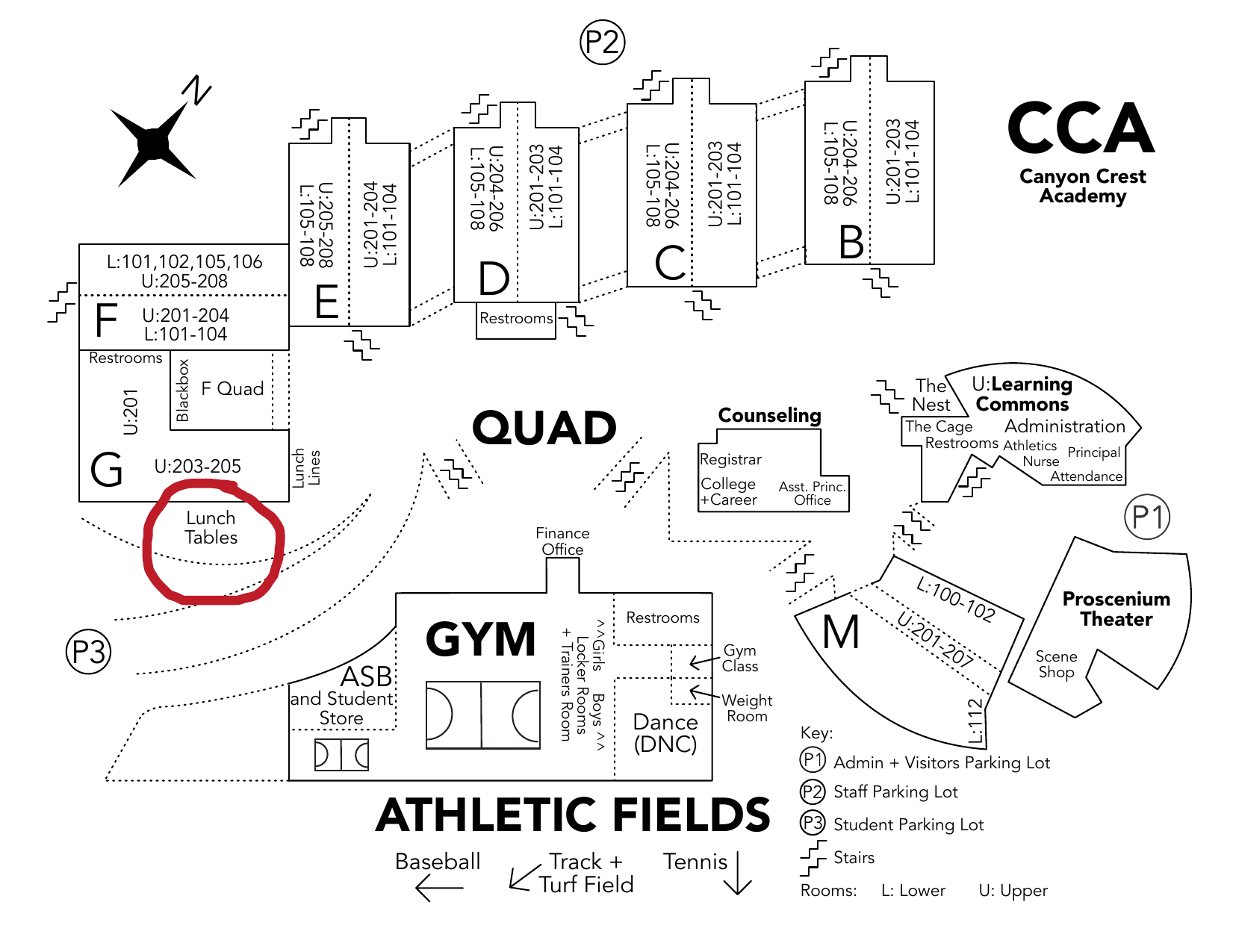 campus map